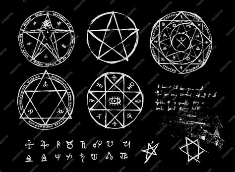 The spellbinding allure of witchcraft symbols in the Umbra
